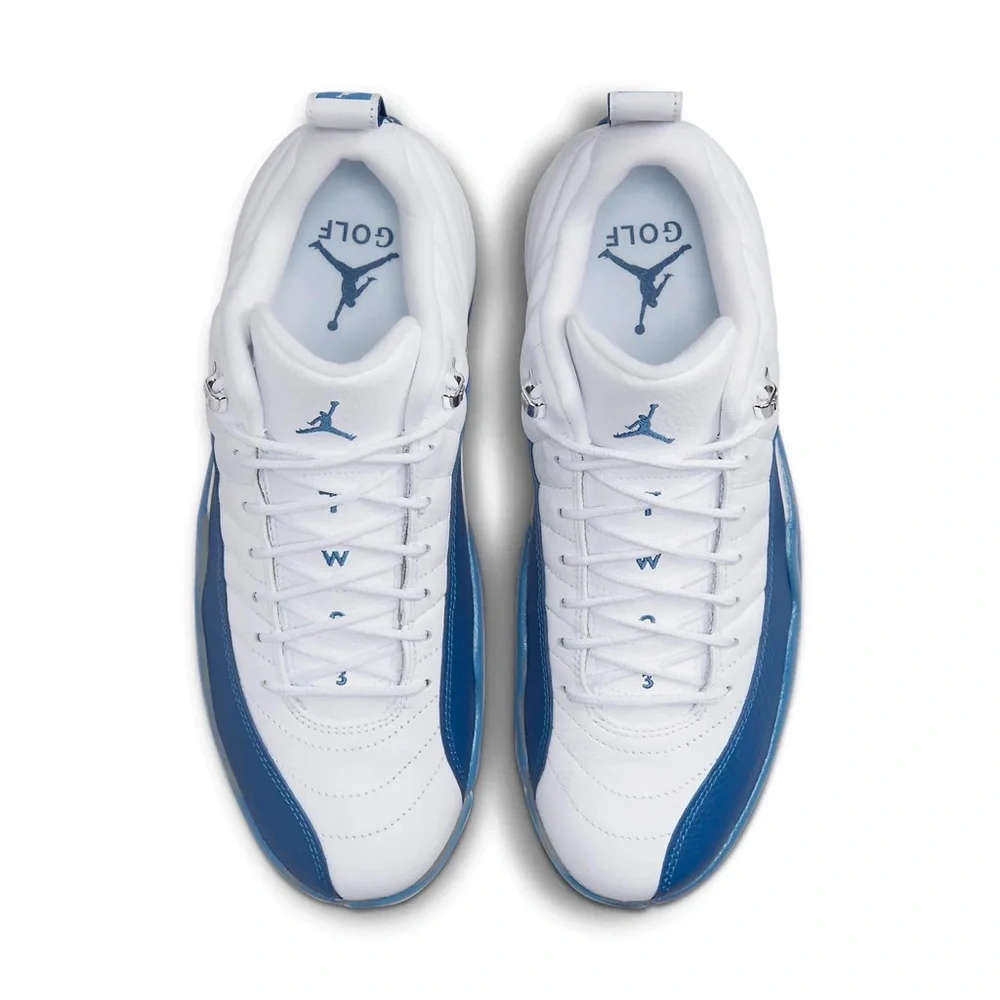 EUC Air Jordan XII Low Golf Shoes DH4120-101 Sz 10